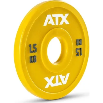 Frakční kotouč urethanový ATX LINE Change Plates PU, 1,5 kg - ŽLUTÝ