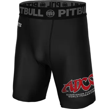Pánské kraťasy PitBull West Coast - pánské kompresní šortky ADCC černé 3XL