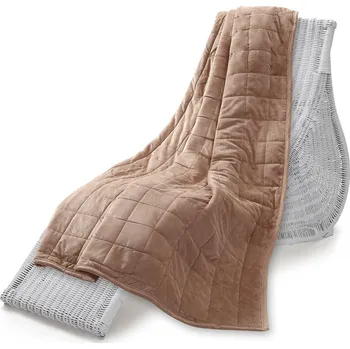 přikrývka Wooline Přikrývka z mikrovlákna 150x200 cm, hnědá OPĚT SKLADEM!