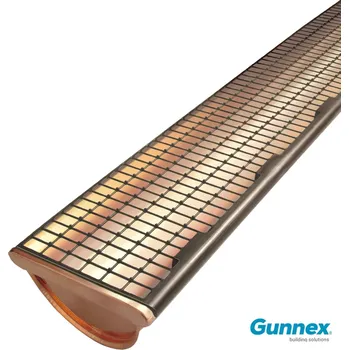 okap Lapač listí pro okapové žlaby hnědý 100 cm DARIFIX