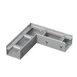 Alcaplast - ADZ331VR - Drenážní žlab rohový 75 mm nastavitelný, nerez