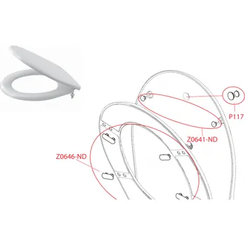 ALCAPLAST ND ALCAPLAST Podložka rychloupínací matice ALC-Z0653-ND