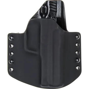 Příslušenství pro sportovní střelbu RH Holsters OWB - Heckler & Koch USP .45 ACP - vnější kydexové pouzdro - poloviční sweatguard - černá/černá Pouzdro je pro: Levák
