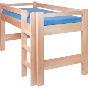 Postel HP-Nábytek Postel Lucas zvýšená BUK