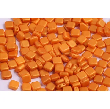 Korálek Dvoudírkové čtverečky č. 97 (6x6 mm)