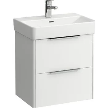 Koupelnový nábytek Laufen Skříňka pod umyvadlo, 2 zásuvky, pro umyvadlo H818958 (compact) BASE 55 SJIL LAU-H4021521102621