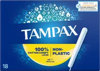 Tampax Regular Non-Plastic tampony s aplikátorem 18 ks