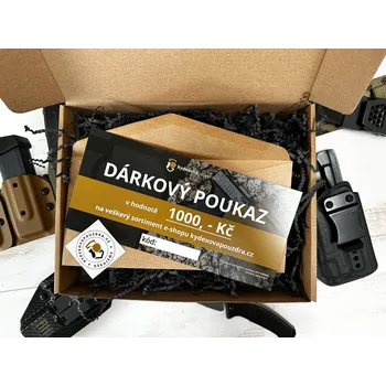 Dárkový potravinový koš Dárkový poukaz v hodnotě 1000 Kč, fyzický