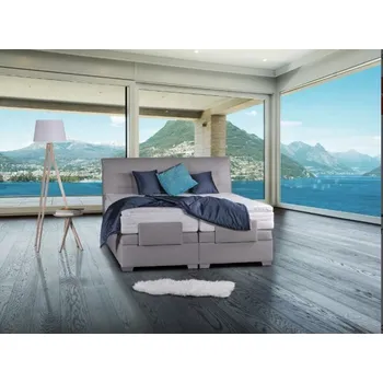 Úložný box BLANÁŘ NÁBYTEK, a.s. Polohovatelný boxspring Astrid - dvoulůžko s matrací a topperem ROZMĚR: 2x (80x200) cm - boxspring