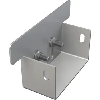 ALCAPLAST Koncovka drenážního žlabu 100 mm, nerez ALC-ADZ-P012