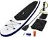Paddleboard Nafukovací paddleboard SUP 330 x 72 x 10 cm bílý/modrý + příslušenství