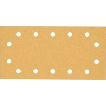 Brusný papír Brusný papír EXPERT C470 se 14 otvory pro vibrační brusky 115 × 230 mm, G 80, 10 ks BOSCH 2608900862
