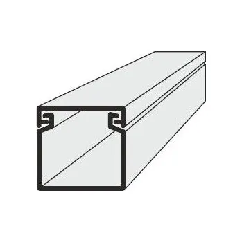 Podlahová lišta Polyprofil LV 25x25 Elektroinstalační profil 25x25mm