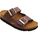 obuv Scholl MOLDAVA WEDGE AD fialové dámské zdravotní pantofle