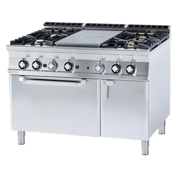 Sporák RM Sporák tálový plynový s elektrickou troubou TPF4 912 GEV