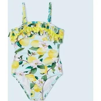 Dívčí plavky dětské plavky jednodílné s volánky Mayoral 3791-10 velikost 128