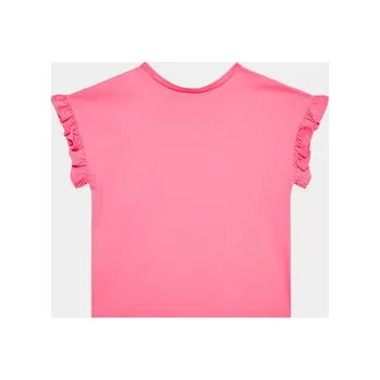 Pánská móda United Colors Of Benetton T-Shirt 3096G1093 Růžová Regular Fit 90