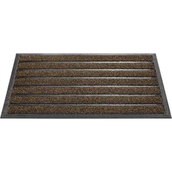 Rohožka Hnědá čistící venkovní vstupní rohož FLOMA Bellini - 45 x 70 x 1 cm