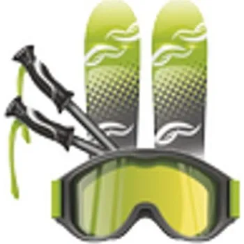 Poháry Bauer Akrylátový emblém EA11 | Lyžování