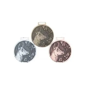 E-myslivost Medaile podle hodnocení CIC - KAMZÍK - Typ stříbrná