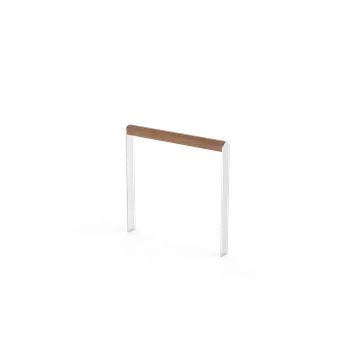 stojan na kolo HTI Stojan na kola S086.00 Materiál konstrukce: ocel, Povrchová úprava: komaxit dle RAL, Typ použitého obložení: ash