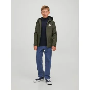 Chlapecké kalhoty Jack & Jones Junior Jeansy 12221414 Modrá Relaxed Fit 140