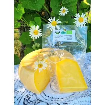 BIO kravský sýr typu gouda, 100 g