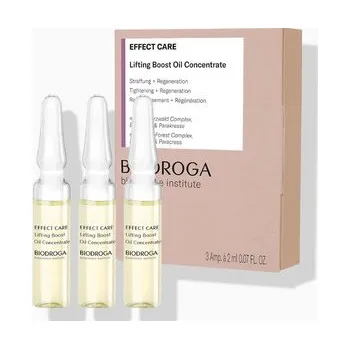 Vlasová regenerace Biodroga Effect Care Lifting Boost Oil Concentrate liftingový posilující koncentrát s olejem 3 x 2 ml
