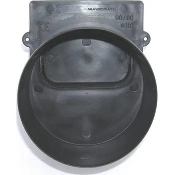 TECHNODRAIN Koncovka pro plastový žlab WAVEDRAIN s odtokem DN110