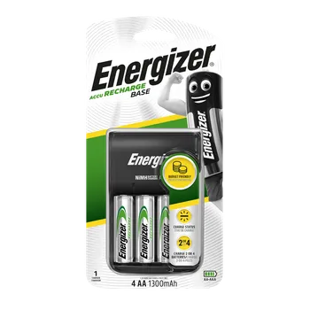 Elektronika Energizer nabíječka - Base + 4xAA Universal 1300 mAh