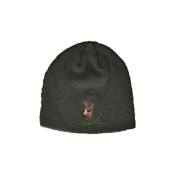 Pokrývka hlavy E-myslivost Zimní myslivecká čepice s výšivkou - Model Divočák