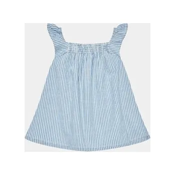 Dámské šaty United Colors Of Benetton Každodenní šaty 47PQAV00A Modrá Regular Fit 74