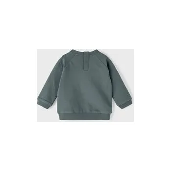 Pánská mikina NAME IT Mikina 13206861 Zelená Regular Fit 68