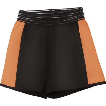 Dámské kraťasy CRIVIT Dámské chladivé funkční šortky (XS(32/34), černá/oranžová)