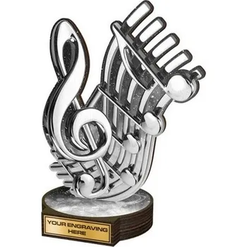 Poháry Bauer Dřevěná plaketa RWR243 | Hudba