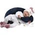 Panenka Llorens New Born realistická panenka miminko se zvuky a měkkým látkovým tělem 42 cm