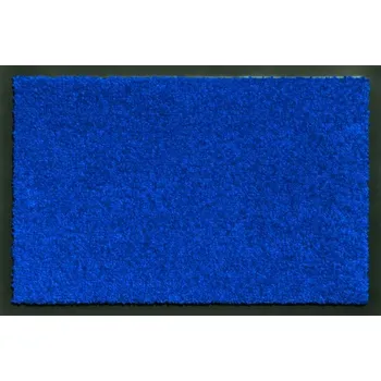 Rohožka Modrá vnitřní čistící vstupní rohož FLOMA Future - 60 x 90 x 0,5 cm