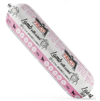 Krmivo pro psa Sokol Falco Salám pro psy jehně s mrkví 700 g