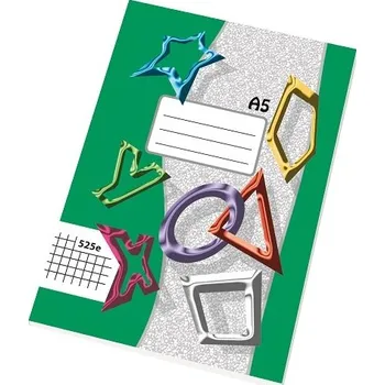 Sešit Sešity školní ECONOMY 20 listů - A5 / čtevereček / 525