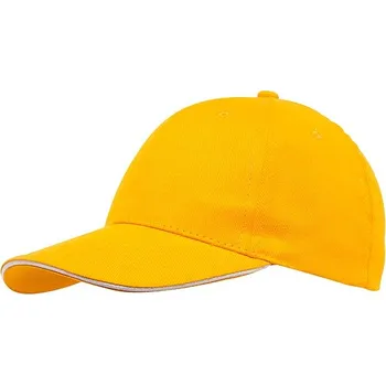 Kšiltovka Kšiltovka 6-ti panelová LIBERTY, žlutá