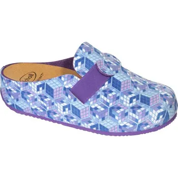 Dámská zdravotní obuv Scholl LARETH modrá domácí obuv