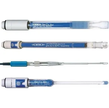 pH elektroda WTW SenTix pro speciální aplikace, Typ: SenTix Mic-D pro měření v malých nádobách, Popis: Bez teplotního čidla, s fixním 1m kabelem s DIN konektorem