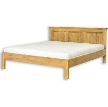 Postel Postel CORDOBA ACC01 200x200 cm rošt ZDARMA Barevné provedení: Tmavý vosk K02