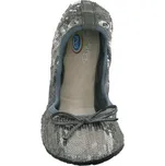 obuv Scholl Pocket Ballerina New sequins stříbrné baleríny
