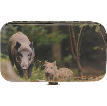 E-myslivost Sada na manikúru a pedikúru s motivem divočáka