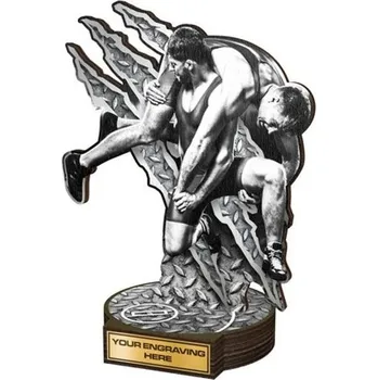 Poháry Bauer Dřevěná plaketa RWR231 | Bojová umění