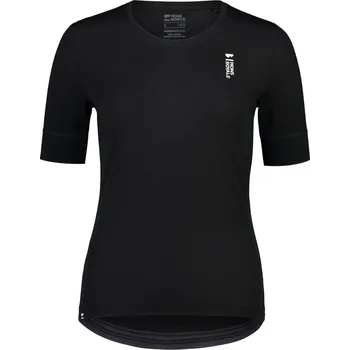 cyklistický dres Dámské funkční triko Mons Royale Cadence Tee WMNS black Černá L