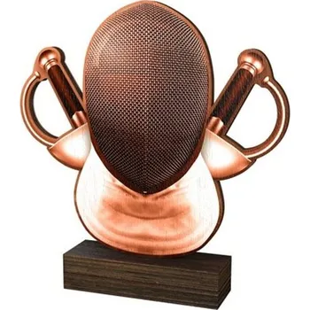 Volný čas Poháry Bauer Dřevěná plaketa WF169 | Šerm