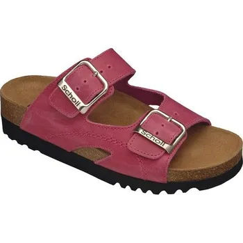 Dámské pantofle Obuv Scholl MOLDAVA WEDGE AD růžové dámské zdravotní pantofle