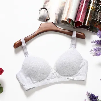 Těhotenská podprsenka Kojící podprsenka bez kostic bezešvá a velice pružná Barva: Šedá, Velikost: 40